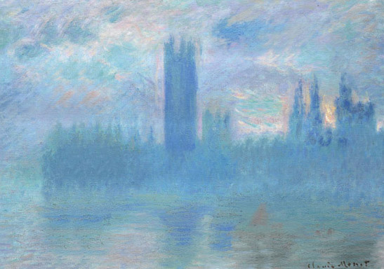 AC86 - Houses of Parliament London by Claude Monet